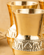 Pure Brass Monarch Jug & Glass Set