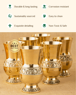 Benefits Of Brass Monarch Jug & Glass Set