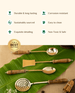 Benefits Of Brass Premium Chamcha Set