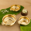 Brass Premium Hammered Urli/Flower Bowl
