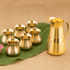 Brass Premium Jug and Glass Set