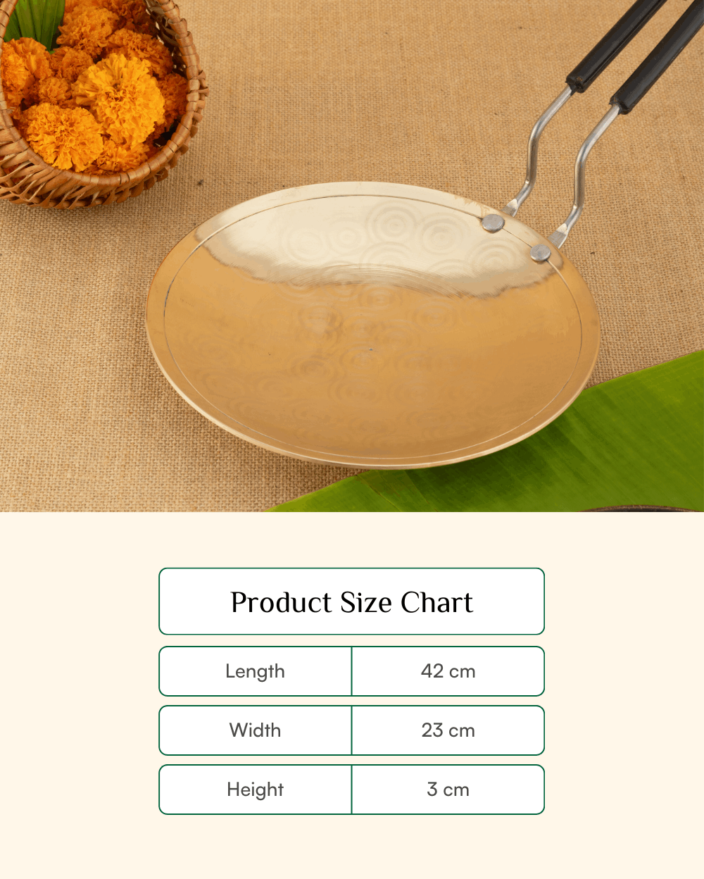 Premium Brass Premium Roti Tawa