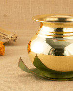 Authentic Brass Signature Kalash
