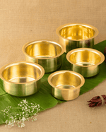 Brass Sterling Cooking Pot/Tope Set