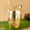 Brass Sterling Tiffin with Spoon Tin Coated