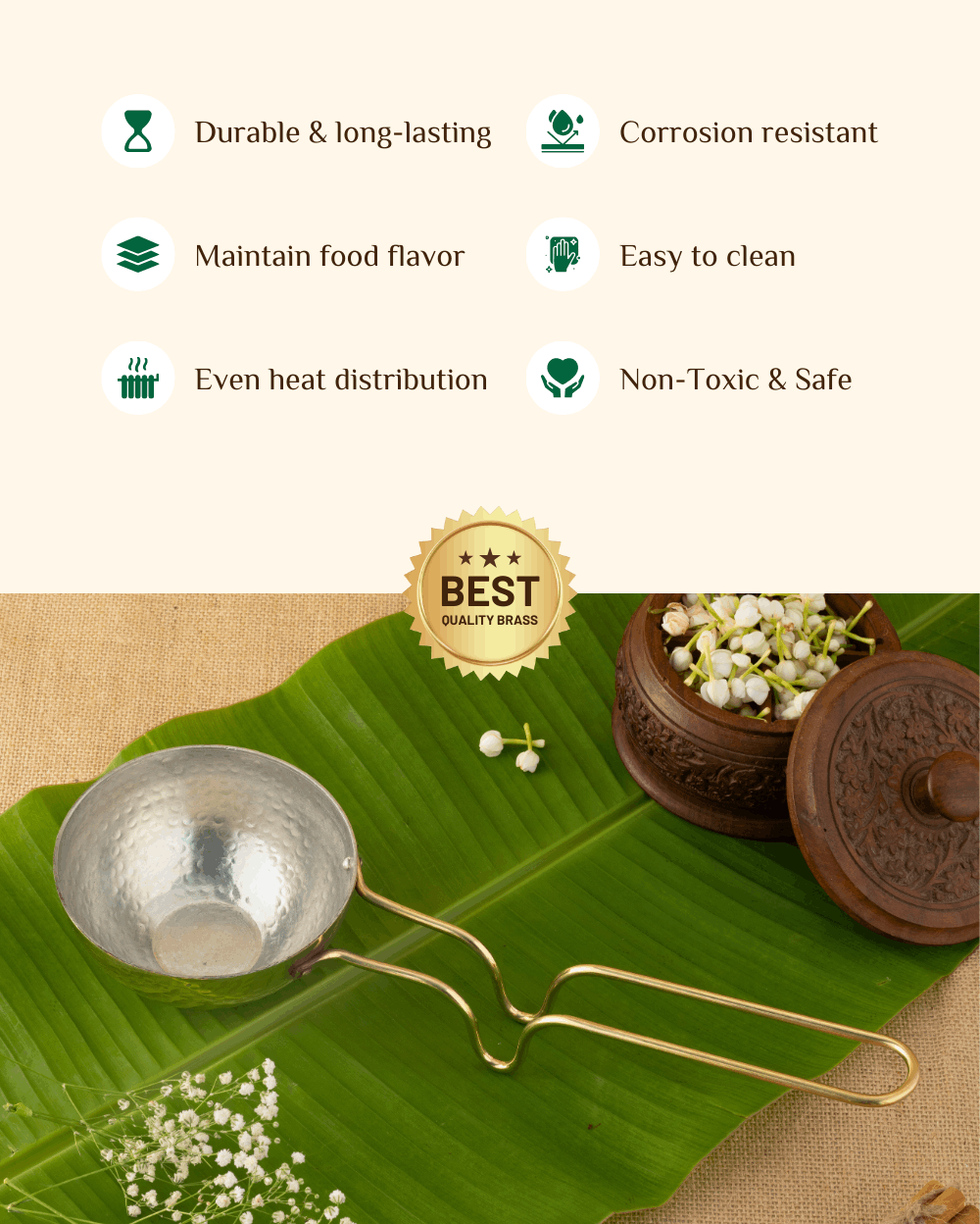 Benefits Of Brass Tadka Pan Tin Coated