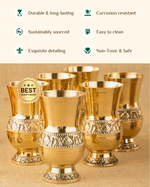Benefits of Brass Monarch Jug & Glass Set