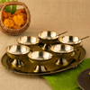 Brass Rajwadi Icecream Cup Set