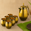 Brass Rajwadi Jug & Glass Set
