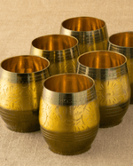 Royal Brass Rajwadi Jug & Glass Set