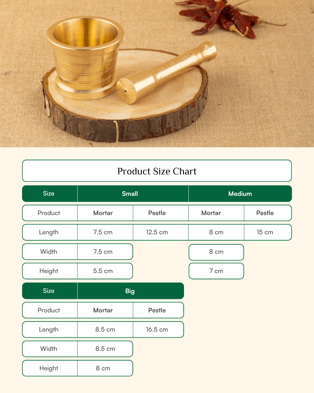 Premium Brass Spices Grinder