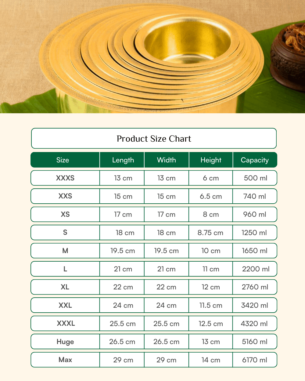 Premium Brass Sterling Cooking Pot