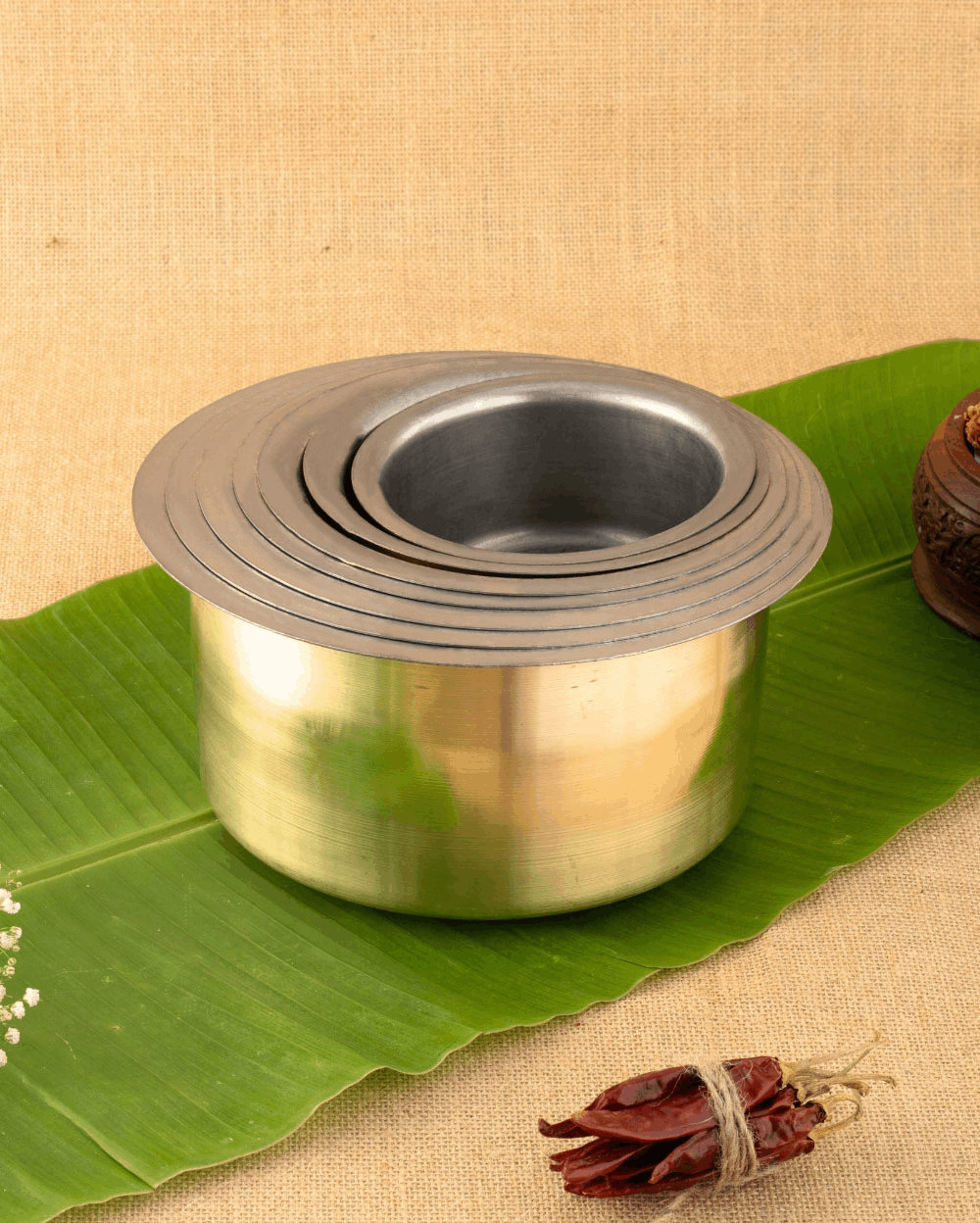 Brass Sterling Cooking Pot Tin Coated
