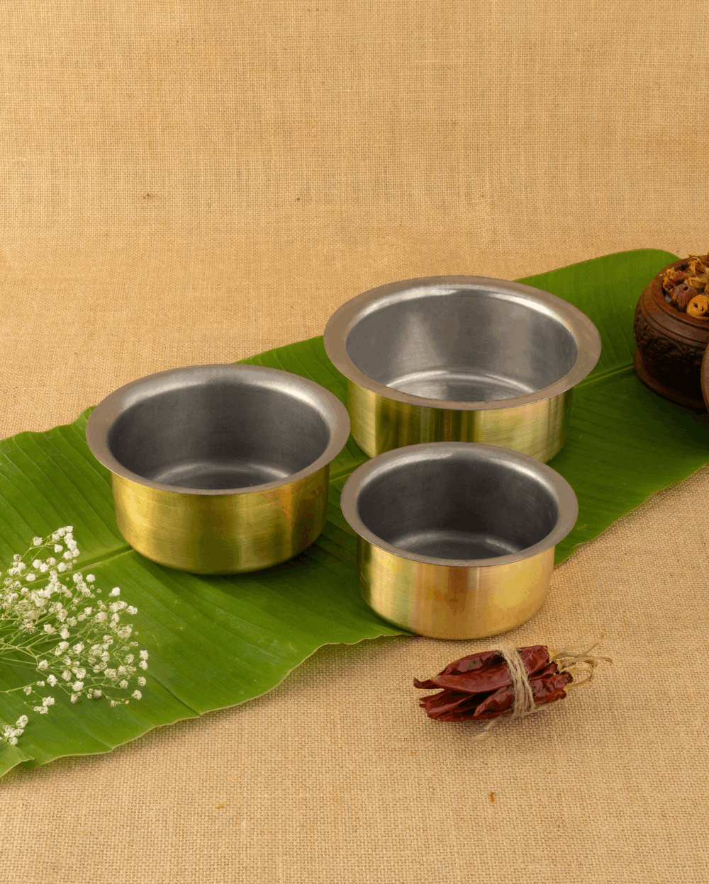 Authentic Brass Sterling Cooking Pot Tin Coated