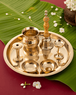 Bronze Divine Pooja Set