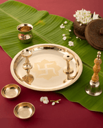 Bronze Divine Pooja Set
