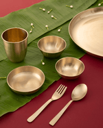 Bronze Monarch Thali/Dinner Set Matt