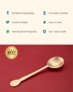 Benefits Of Bronze Supreme Serving Spoon (Chamcha)