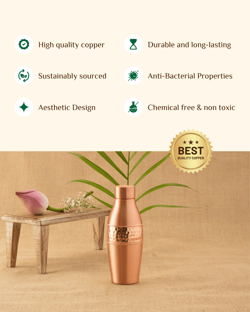 Benefits Of Copper Ace Bottle 