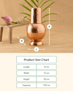 Premium Copper Antique Bedroom Jar