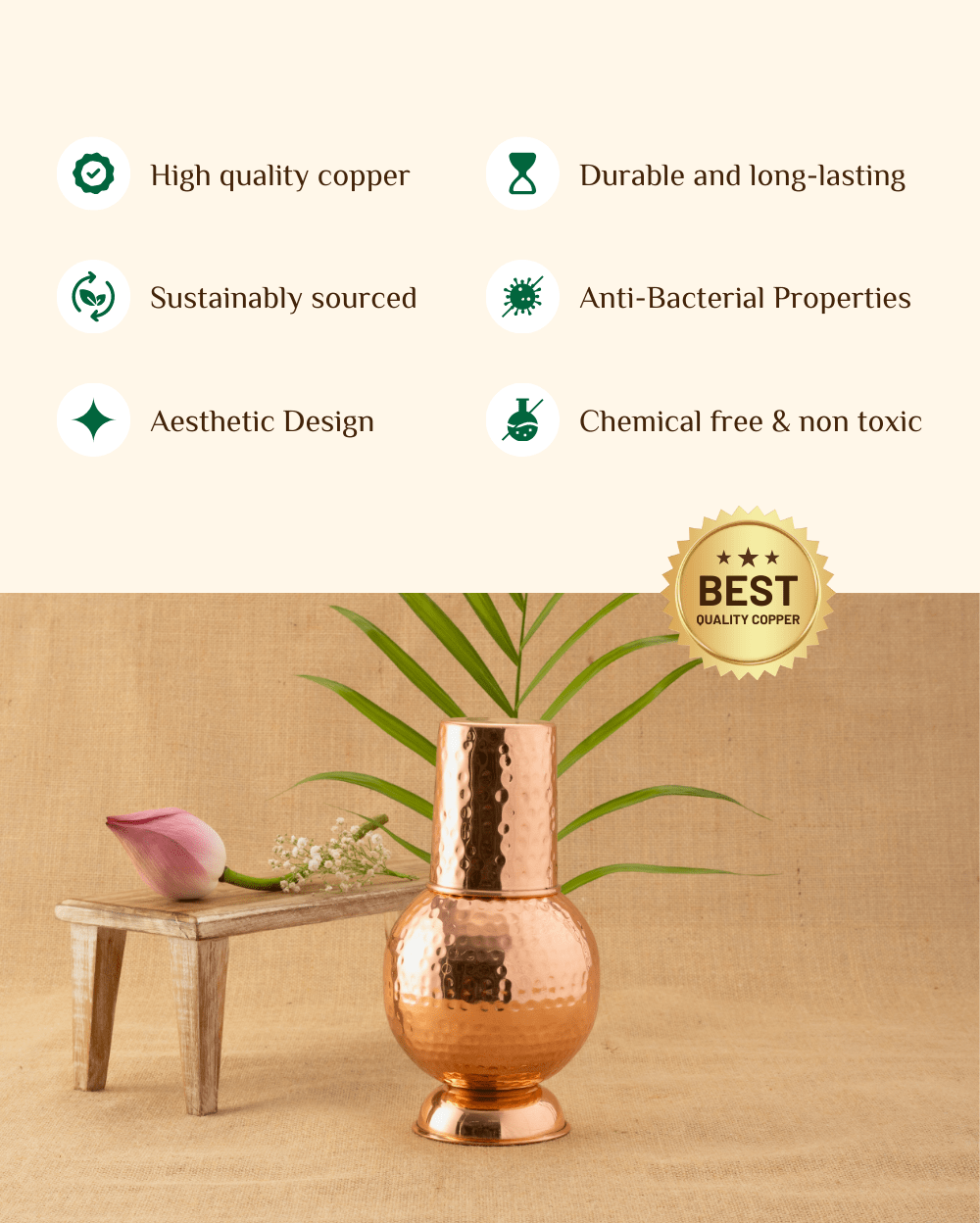 Benefits of Copper Antique Bedroom Jar