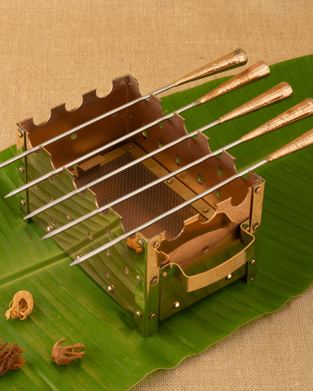 Pure Copper Barbeque Set