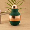 Copper Classic Bedroom Jar Green Color Coated (1720ml)