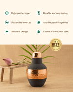 Benefits of Copper Classic Bedroom Jar Grey