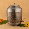 Copper Classic Matka Flower Engraved Color Coated (8Ltr & 12Ltr)