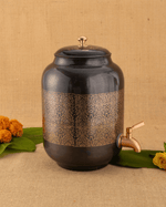 Copper Classic Vintage Matka Engraved