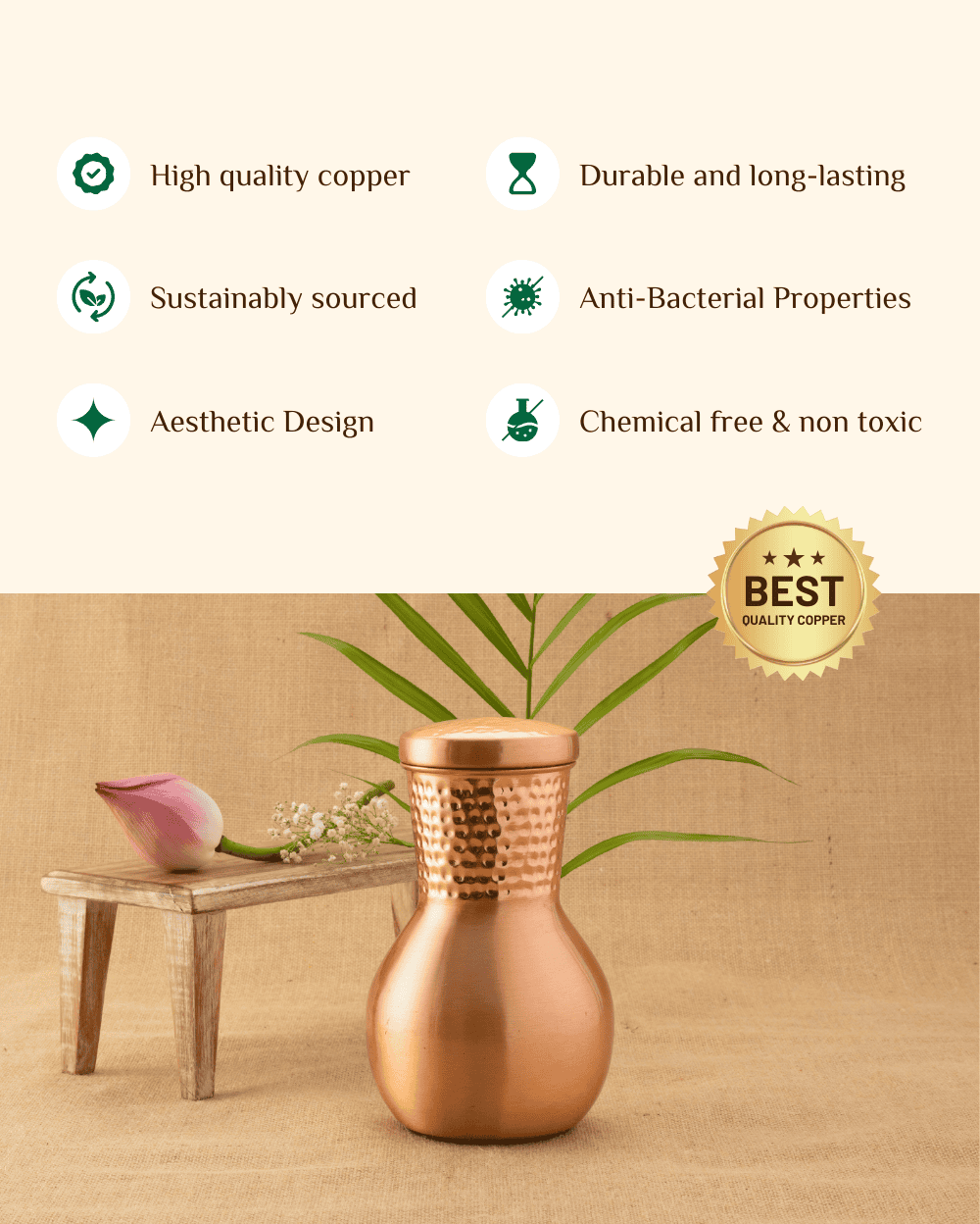 Benefits of Copper Deluxe Bedroom Jar
