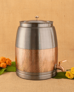 Copper Deluxe Matka Color Coated