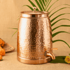 Copper Deluxe Matka Hammered (8Ltr & 13Ltr)