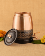 Pure Copper Deluxe Matka Vintage Engraved