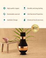 Benefits of Copper Fab Bedroom Jar Black
