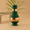 Copper Fab Bedroom Jar Green Color Coated (890ml)