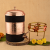 Copper Heritage Matka Black Color Coated with Stand (7Ltr & 11Ltr)