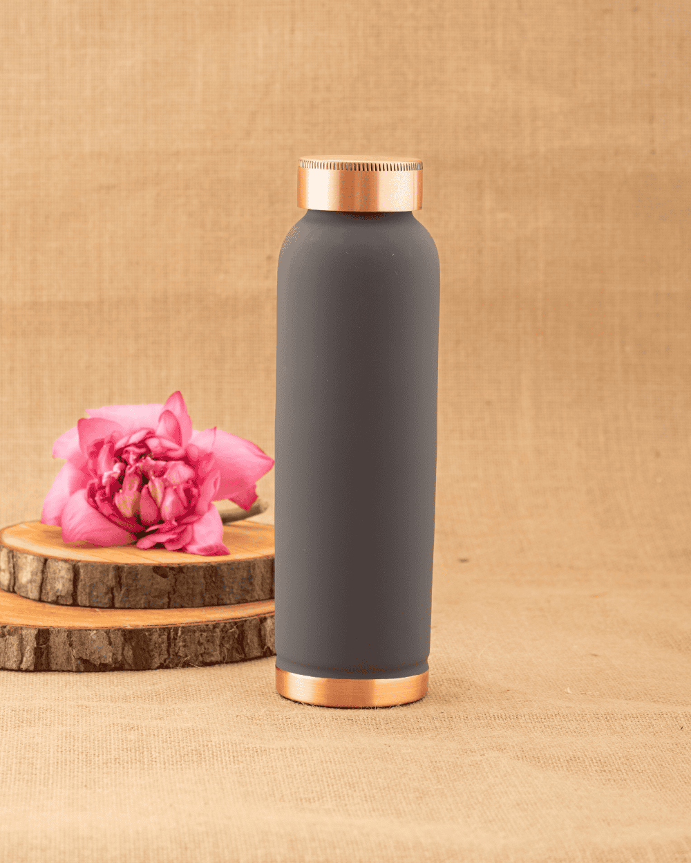 Copper Luxe Bottle Grey Color Coated