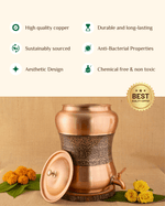 Benefits Of Copper Luxe Matka Engraved