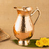 Copper Maharani Jug With Lid (1400ml)