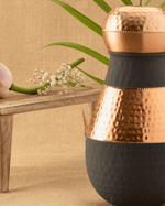 Authentic Copper Rajwadi Bedroom Jar Grey