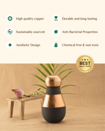 Benefits of Copper Rajwadi Bedroom Jar Grey