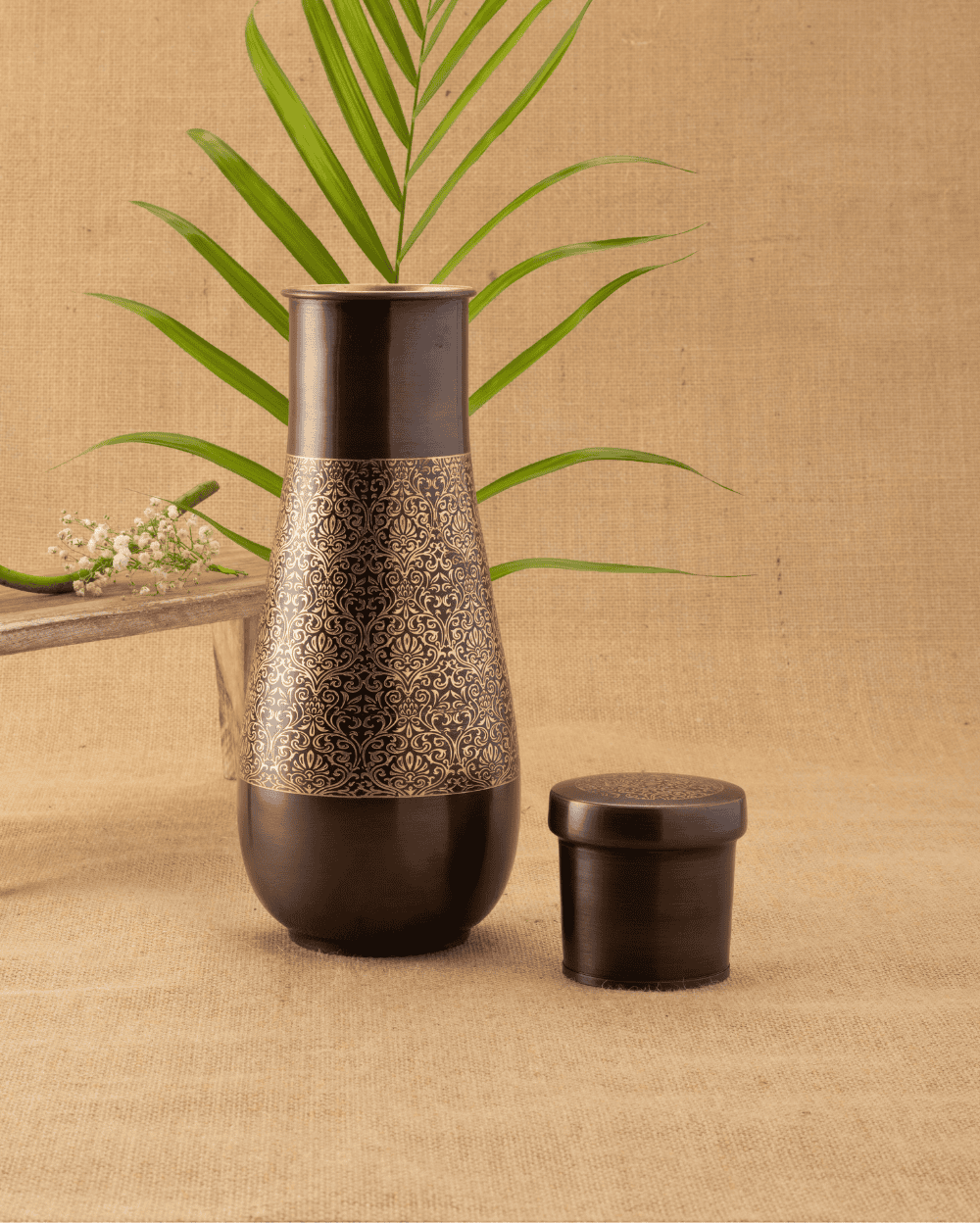 Pure Copper Supreme Bedroom Jar Engraved