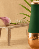 Authentic Copper Supreme Bedroom Jar Green