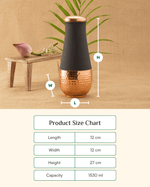 Premium Copper Supreme Bedroom Jar Grey