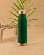 Copper Tiara Bottle Green