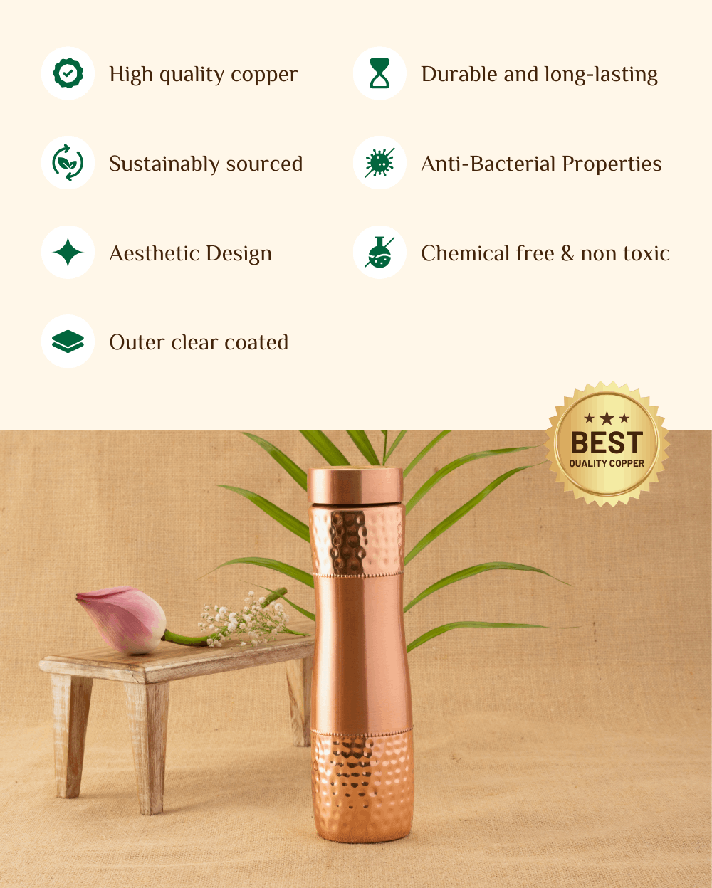 Benefits Of Copper Alpha Bottle