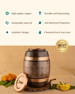 Benefits of Copper Antique Matka Engraved