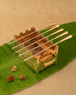 Authentic Copper and Brass Barbeque Set