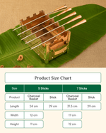 Copper and Brass Barbeque Set